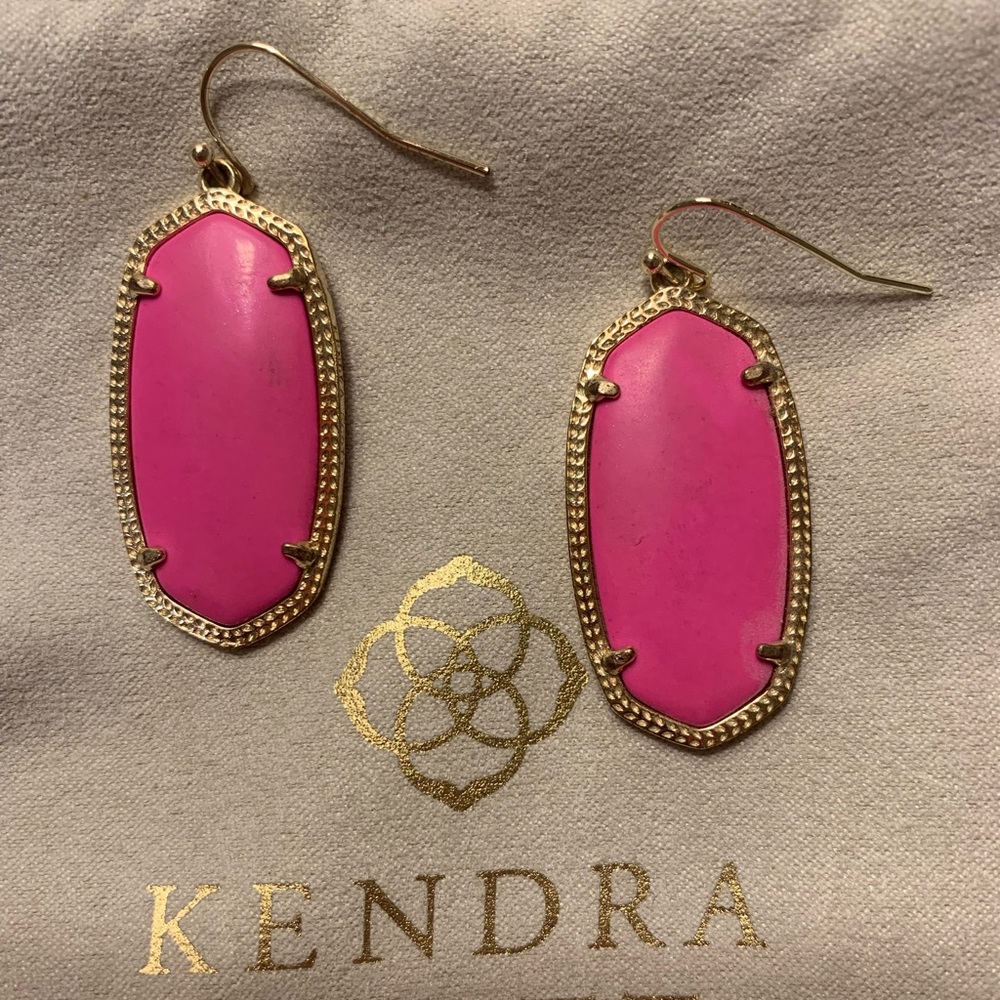 KENDRA SCOTT💗Elle Drop Earrings in PINK!!